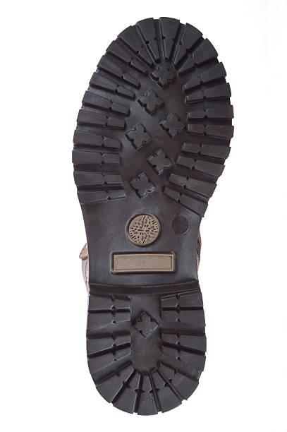 Sole Of Shoe Isolated Sole Of boot sole of shoe stock pictures, royalty-free photos & images
