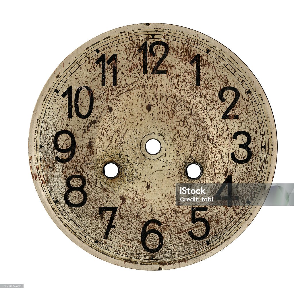 Old Rusted Clock Old Rusty Clock Face Stock Photo - Download Image Now - Ancient ...