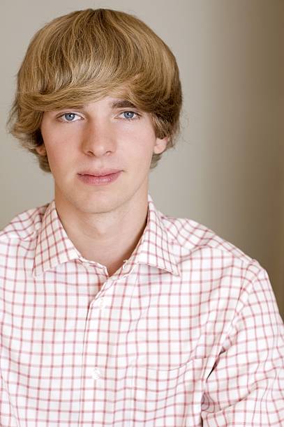Portrait of a young handsome man