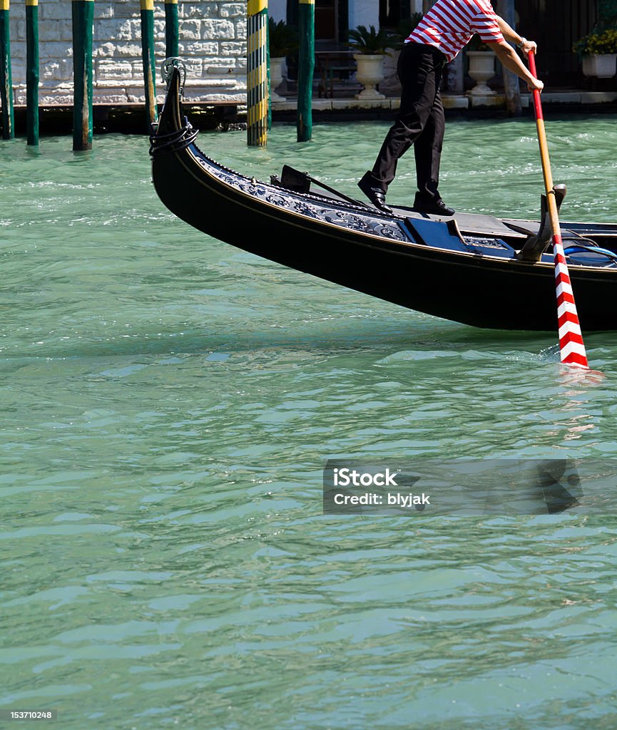 Gondolier au travail à Venise - Photo de Adulte libre de droits