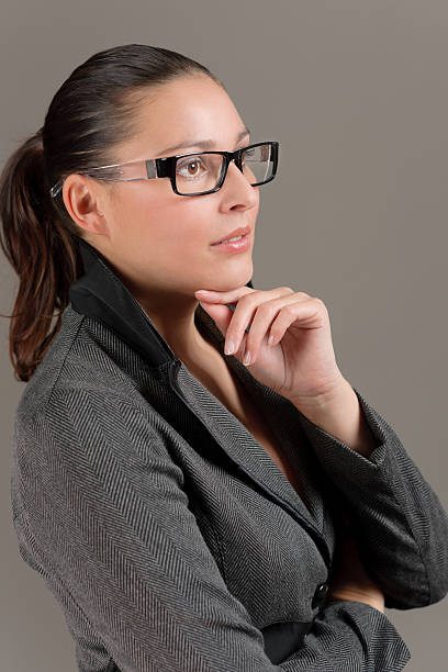 istock Designer glasses - successful businesswoman 153710566