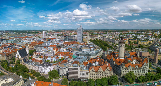 istock The drone aerial panoramic view of Leipzig, Germany. 1537112268
