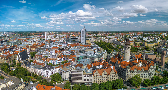 Leipzig is the largest city in the German federal state of Saxony, it is the economic centre of the region, known as Germany's \