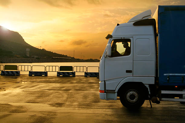 istock Traffic in the port 153711597
