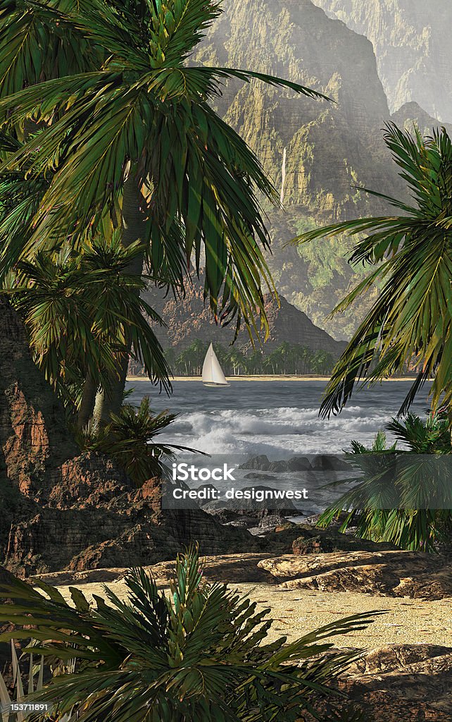 Isola di Kauai - Foto stock royalty-free di Isola di Kauai