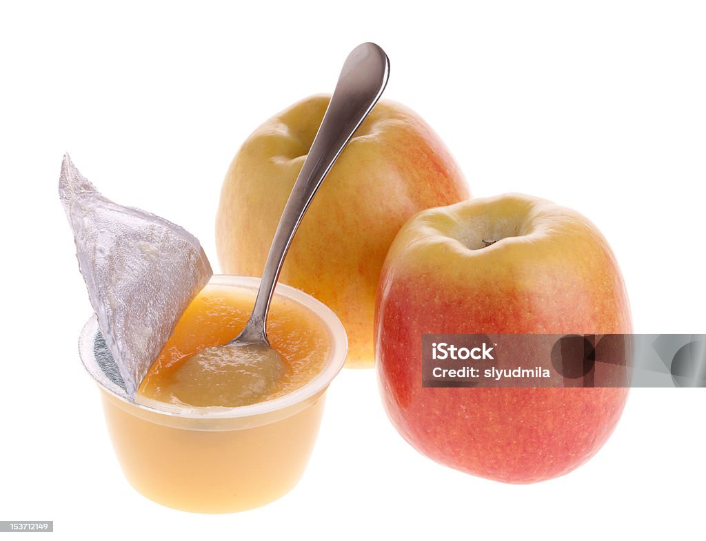 Salsa di mele - Foto stock royalty-free di Frutta