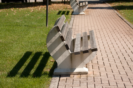 benchs in park