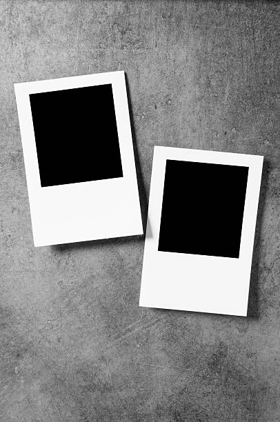 istock Designer concept - blank photo frames for your photos 153712354