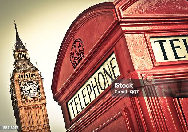 Photo libre de droit de Boîte De Téléphone Londres banque d'images et plus d'images libres de droit de Angleterre - Angleterre, Architecture, Big Ben