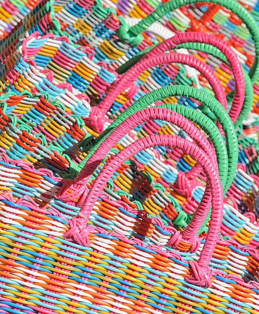 istock Closeup on colorful plastic shopping bags 153714964
