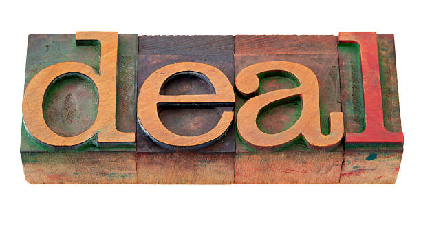 istock deal - word in letterpress type 153715883