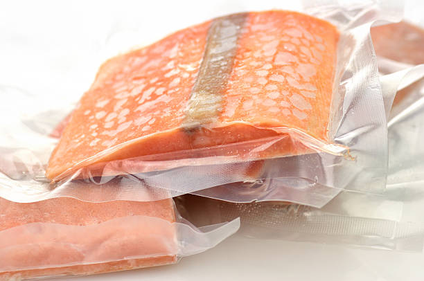 salmón - pink salmon fotografías e imágenes de stock