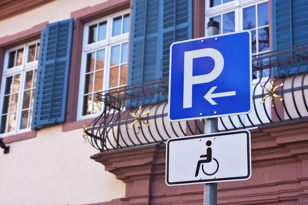 istock handicapped parking sign 153717502