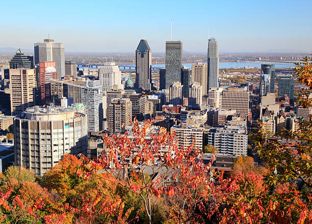istock Montreal skyline in autumn 153718322