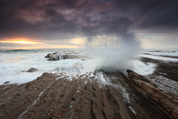 istock Breaking surf at a California beach 153718677