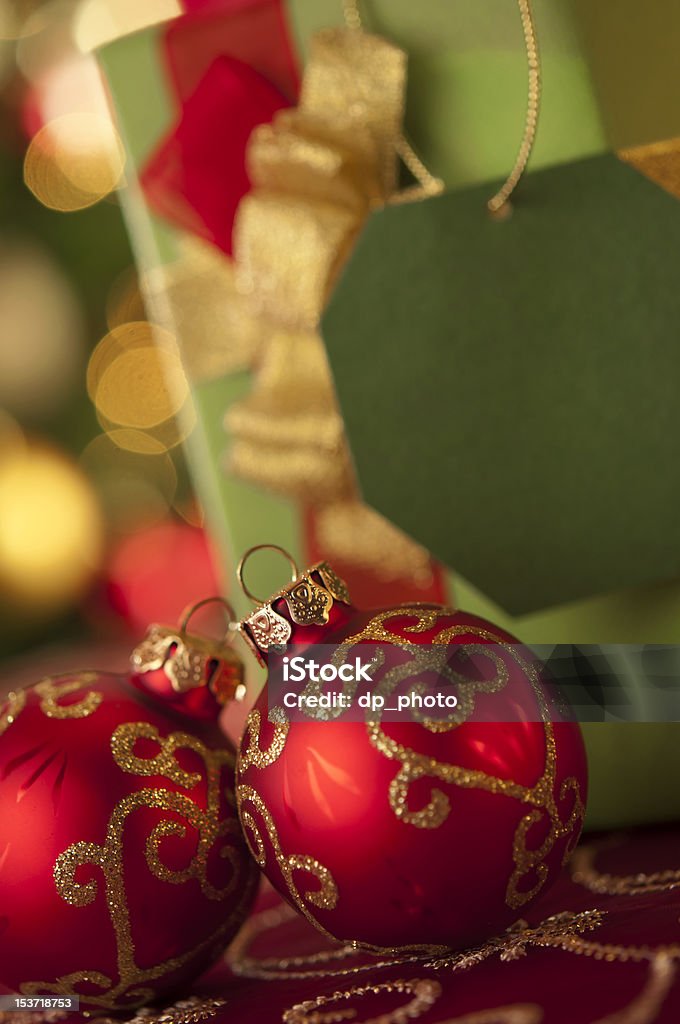 Decorações e presentes de Natal - Royalty-free Bola de Árvore de Natal Foto de stock