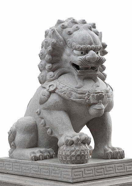 istock chinese guardian lion 153718953