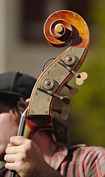 istock Folk Music being played on a Base Violin 153719111