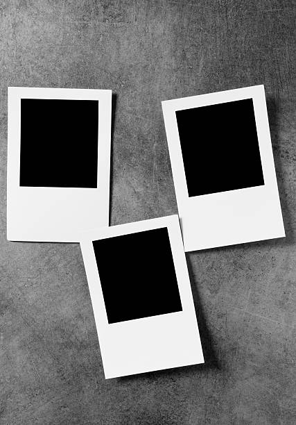 istock Designer concept - blank photo frames for your photos 153719125