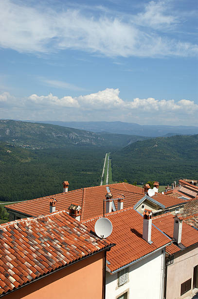 istock house with red roofs and valley from high point 153719882