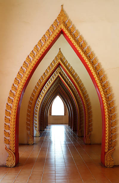 istock passage way to light window, Kanchanaburi,thailand 153720253