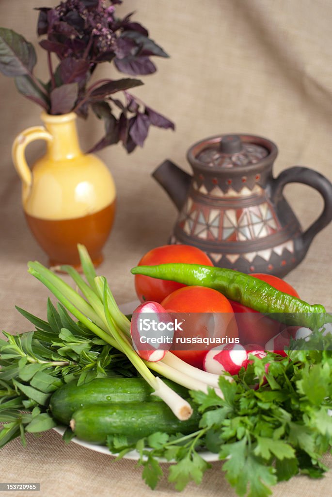 Herbes fraîches et des légumes - Photo de Aliment libre de droits