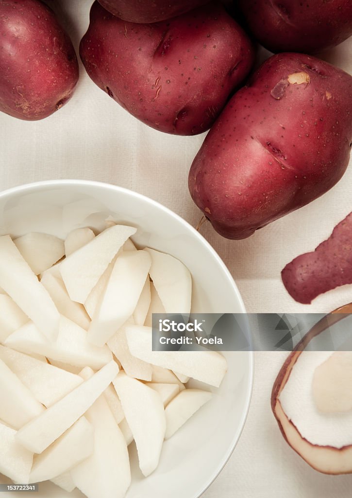 Aliment émincé de pommes de terre - Photo de Aliment libre de droits