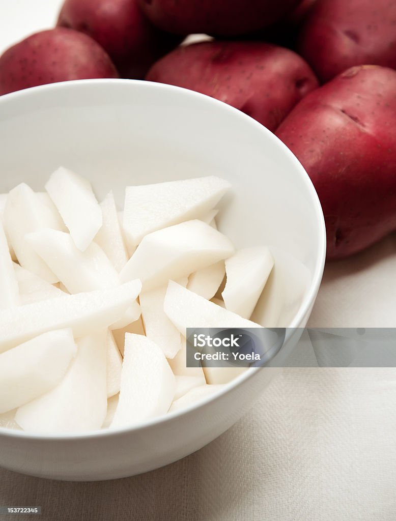 Gehackten Kartoffeln - Lizenzfrei Fotografie Stock-Foto