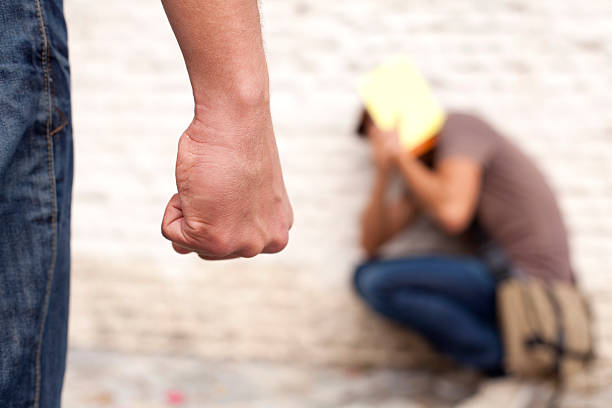 Bullying Victim stock photo