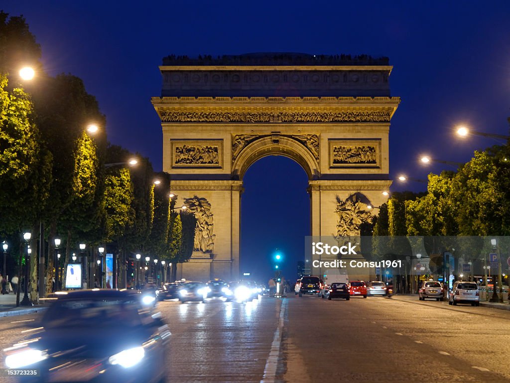 Arc de Triomphe - Foto de stock de Antiguo libre de derechos