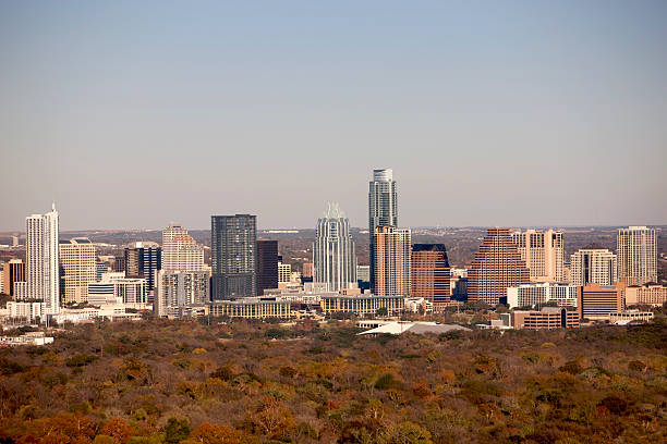 istock Aerial View of Downtown Austin, Texas 153723519