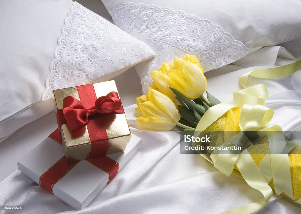 Feliz Dia dos Namorados - Foto de stock de Almofada royalty-free