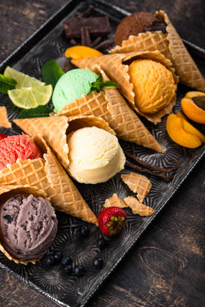 istock Assortment of different taste of ice cream 1537236490