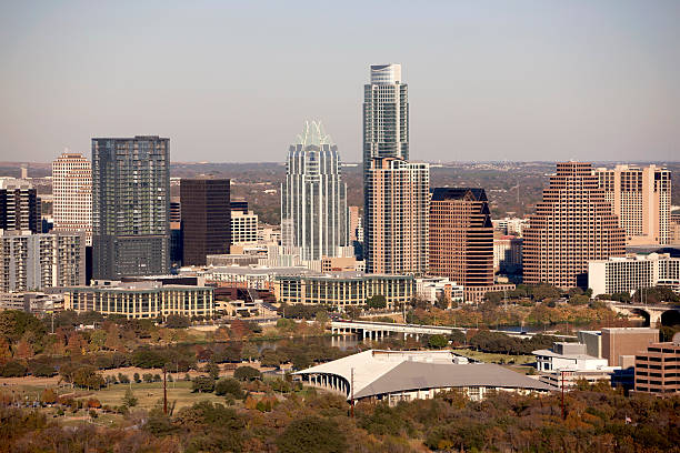 istock Aerial View of Downtown Austin, Texas 153723848