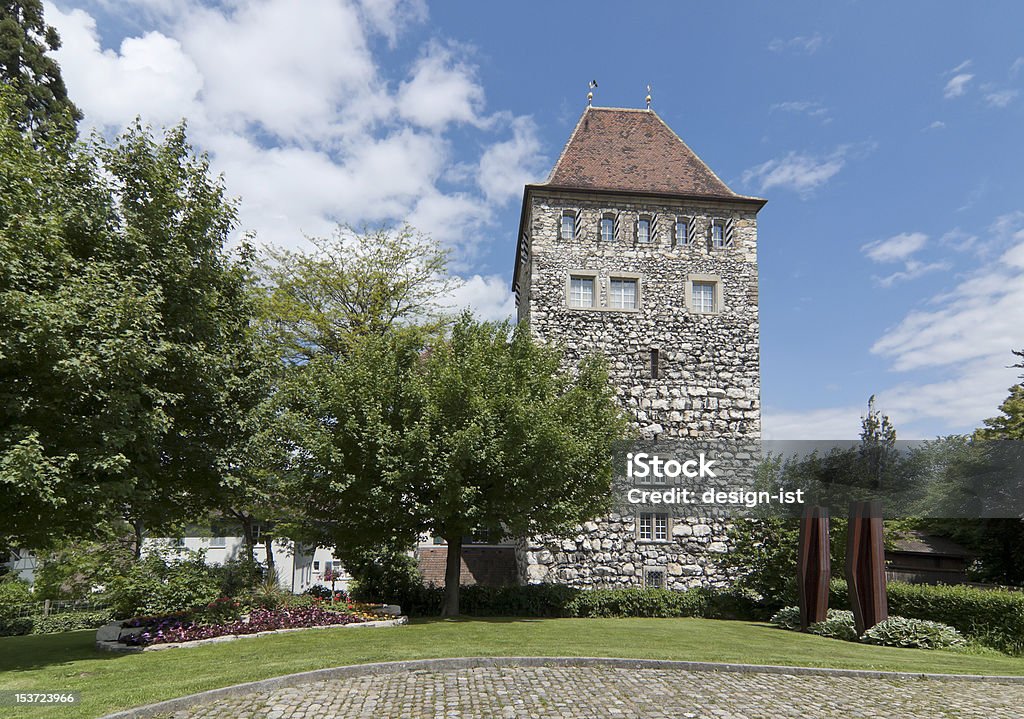 swiss house Architecture Stock Photo