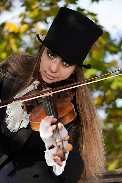 Photo of Deep violinist gaze