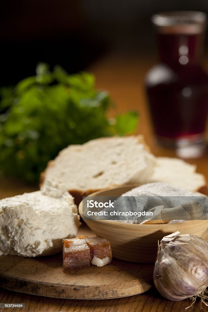 Varios tipos de queso - Foto de stock de Alimento libre de derechos