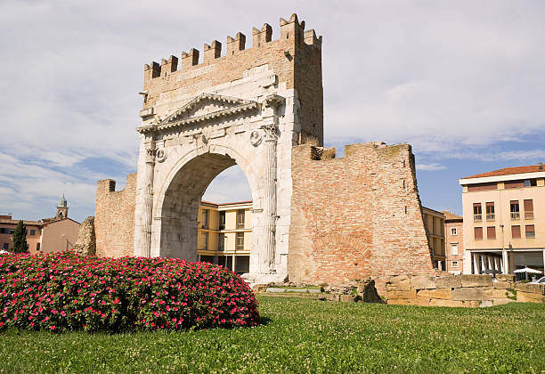 istock Arch of Augustus in Rimini 153724567
