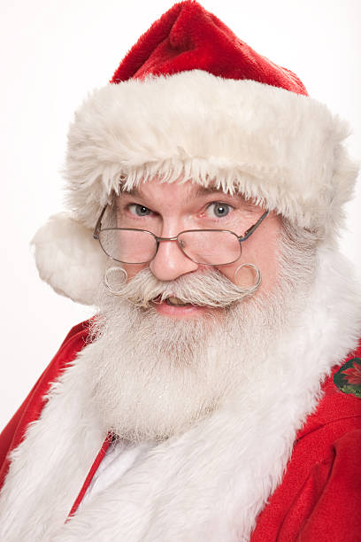 Santa portrait stock photo