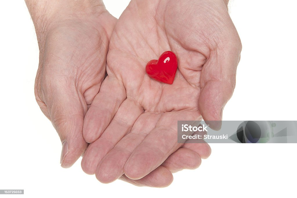Heart 손 - 로열티 프리 건강관리와 의술 스톡 사진