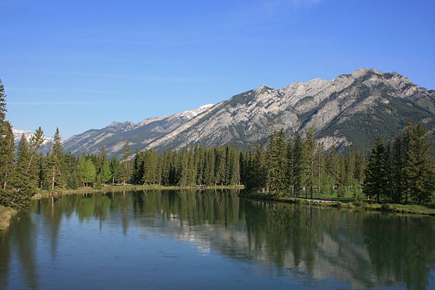Banff Alberta stock photo
