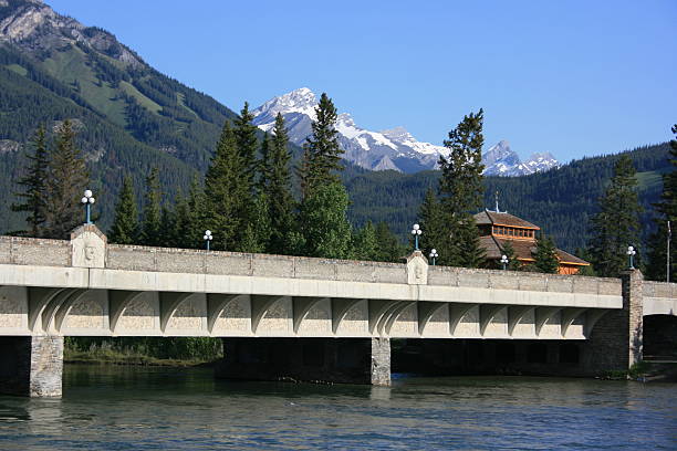 Banff Alberta stock photo