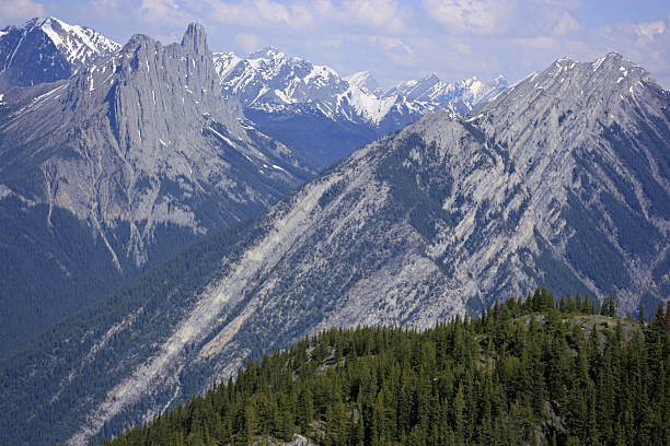 Canadian Rockies stock photo