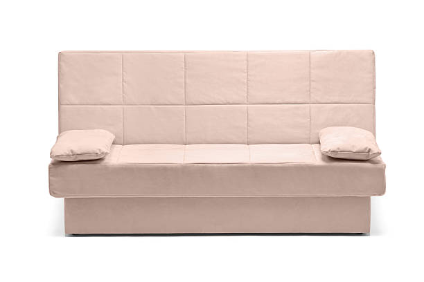 istock Studio shot of a modern white sofa 153727815