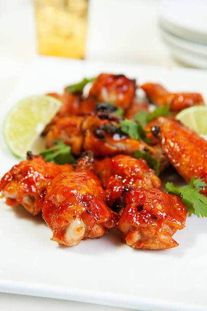 istock Asian Barbecued Chicken Wings 153728098