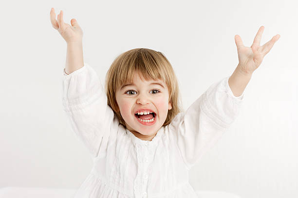 istock Happy little girl 153728151