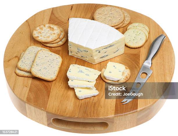 Cheese Biscuits Stock Photo - Download Image Now - Cheese Board, Brie, Cheese