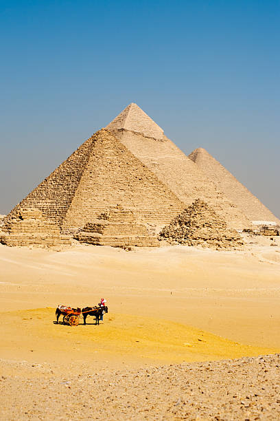 istock Egyptian Tourists Pyramids Giza 153728564