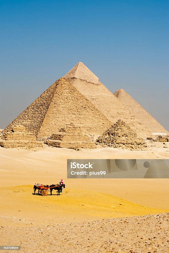 Египетские Пирамиды Гизы туристов - Стоковые фото UNESCO - Organised Group роялти-фри