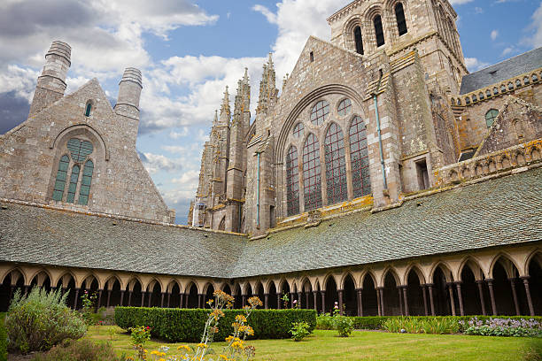 Cloister of Mont Saint Michel